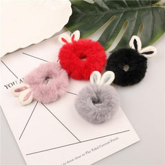 Rabbit Ears Plush Hair Tie Hair Accessories