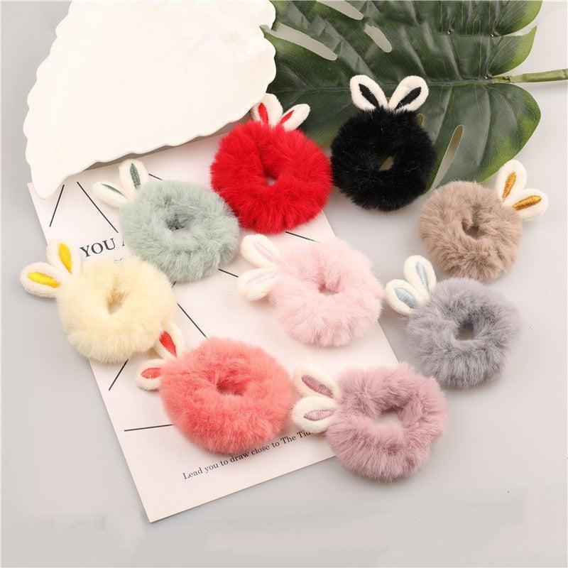 Rabbit Ears Plush Hair Tie Hair Accessories