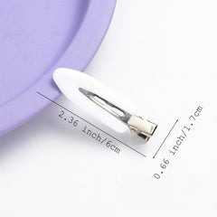 6pcs No Bend Hair Clip No Crease Hair Clip For Hairstyling