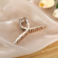 Metallic Hair Claw Ponytail Holder Hair Accessories