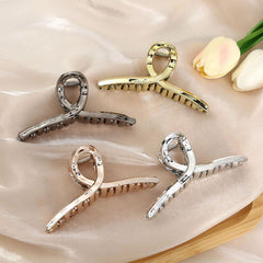 Metallic Hair Claw Ponytail Holder Hair Accessories