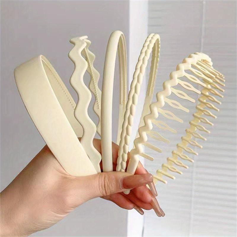 5pcs Toothed Non-slip Headband Hair Accessories for Women