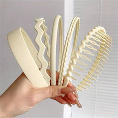 5pcs Toothed Non-slip Headband Hair Accessories for Women