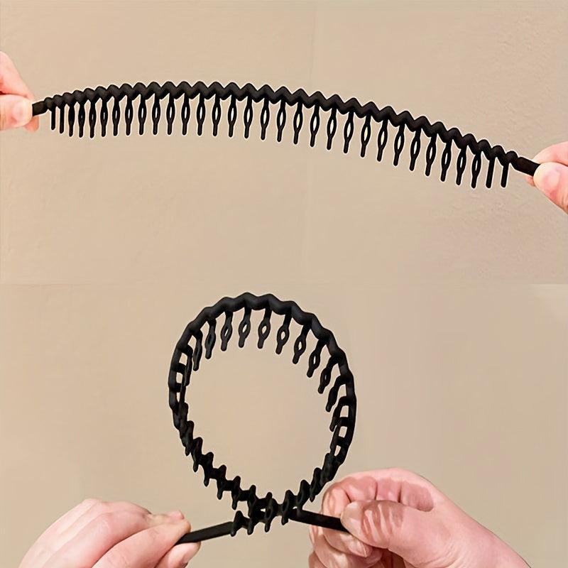 5pcs Toothed Non-slip Headband Hair Accessories for Women