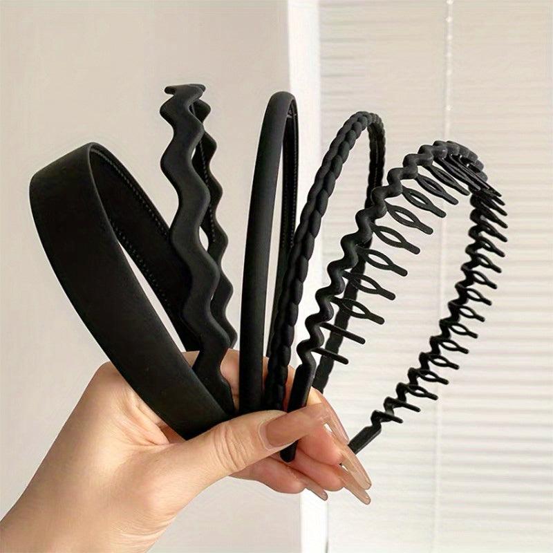 5pcs Toothed Non-slip Headband Hair Accessories for Women