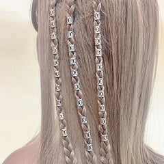 60pcs Metal Adjustable Hair Rings Dreadlocks Spiral Hairpins For Women Girls
