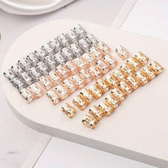 60pcs Metal Adjustable Hair Rings Dreadlocks Spiral Hairpins For Women Girls