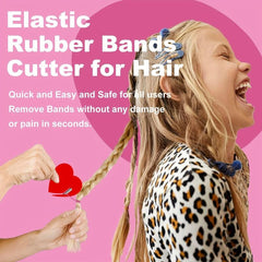 1004pcs Hair Accessories Set Small Rubber Bands Cutter Rat Tail Comb