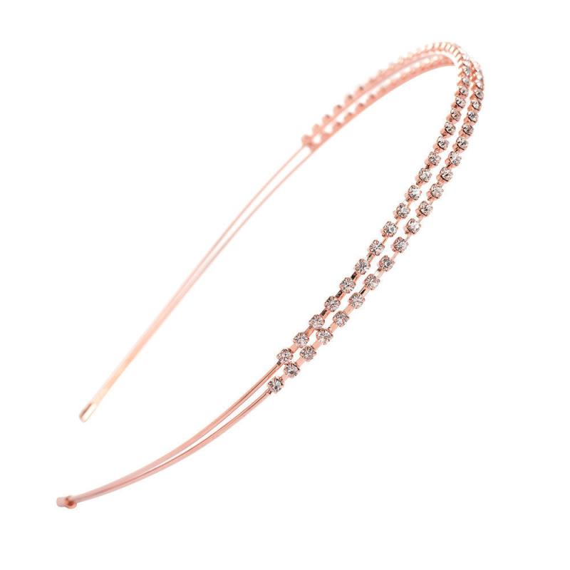 Crystal Rhinestones Headbands Wedding Party Hair Hoop Band Hairband