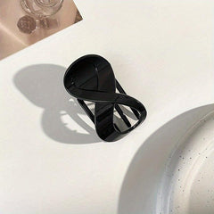 8 Vintage Matte Hair Clips Duck Billed Ponytail Accessories