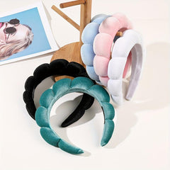 Spa Cloth Sponge Hairband for Girls