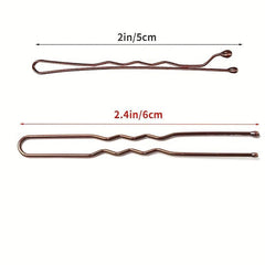 50PCS Metal Hair Clip Side Clip Bobby Pin Hair Accessories