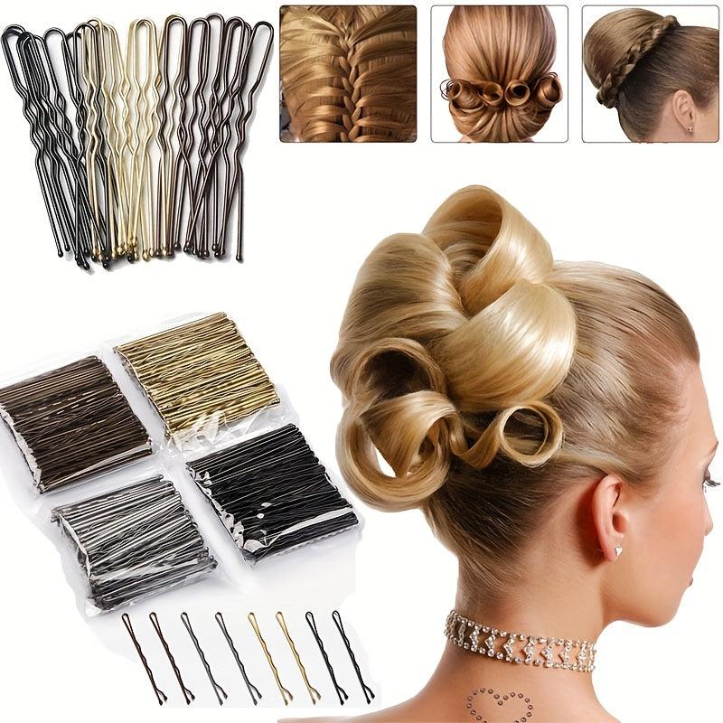 50PCS Metal Hair Clip Side Clip Bobby Pin Hair Accessories