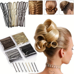 50PCS Metal Hair Clip Side Clip Bobby Pin Hair Accessories
