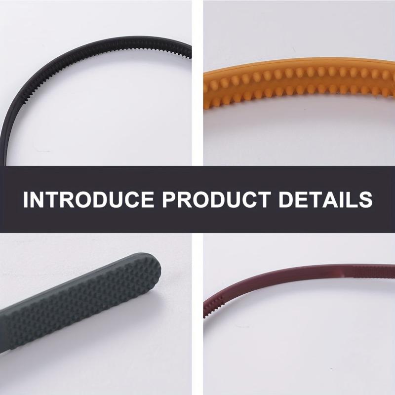 10pcs Teethed Head Hoop Matte Solid Headband Hair Band Hair Accessories
