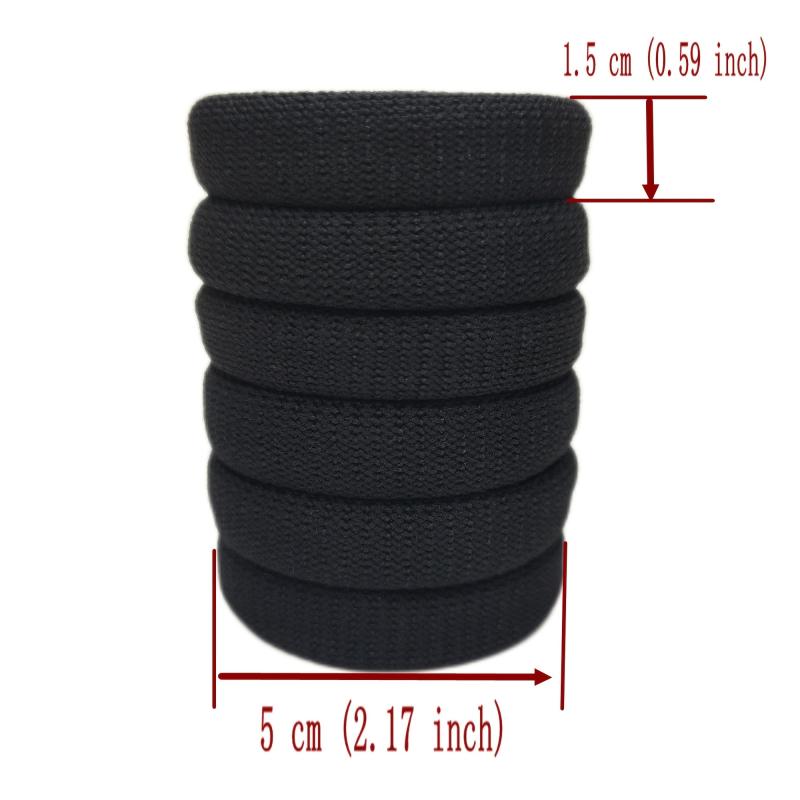 6pcs 7pcs Hair Ties For Women Thick Hair Bands Girl's Hair Accessories