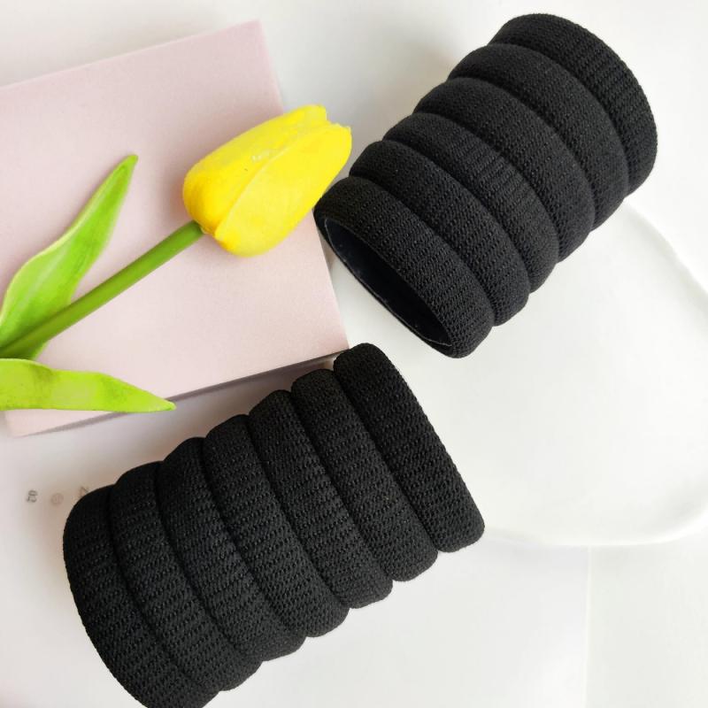 6pcs 7pcs Hair Ties For Women Thick Hair Bands Girl's Hair Accessories