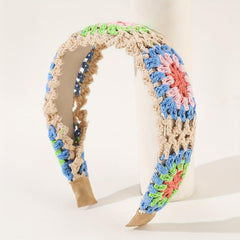Boho Crochet Hair Band Hair Hoop Women's Accessories
