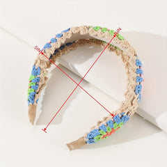 Boho Crochet Hair Band Hair Hoop Women's Accessories