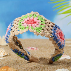 Boho Crochet Hair Band Hair Hoop Women's Accessories