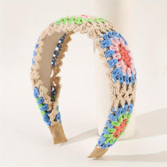 Boho Crochet Hair Band Hair Hoop Women's Accessories