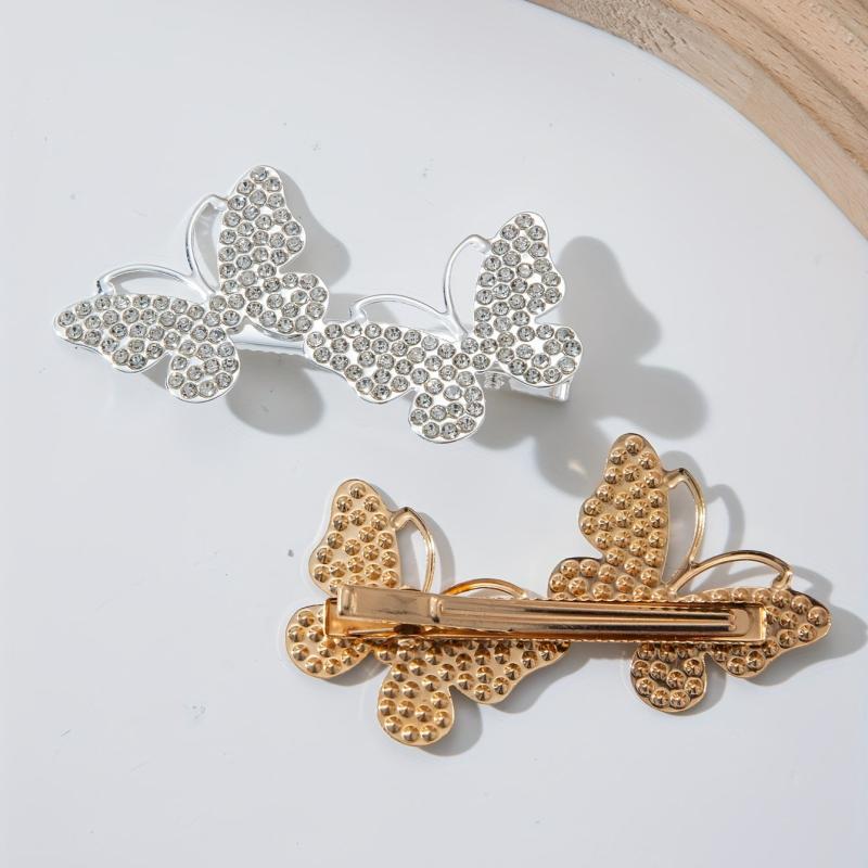 Alloy Rhinestone Hair Clip for Women Girls Wedding Hair Clip