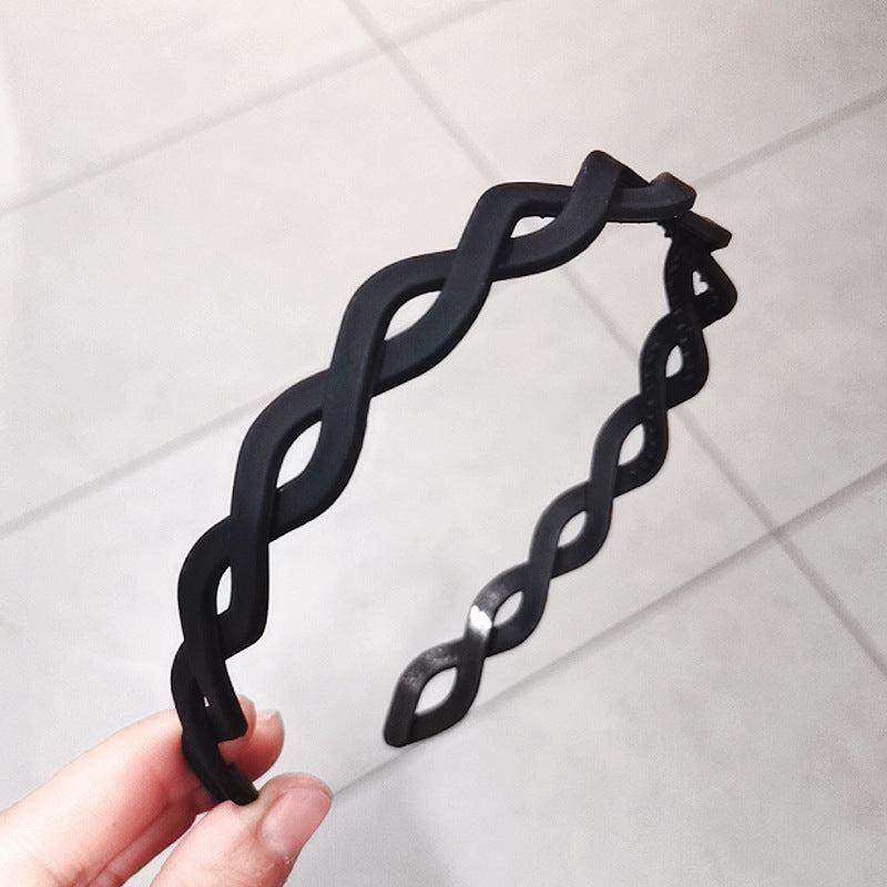 Wavey Hair Hoop Non Slip Headband Hair Accessories for Women Girls