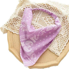 Paisley Printing Hair Scarf Vintage Bandanas Hairband