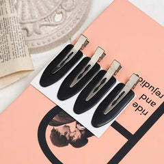 4pcs No Crease Hair Clip for Hair Styling Women Girls Hair Clip