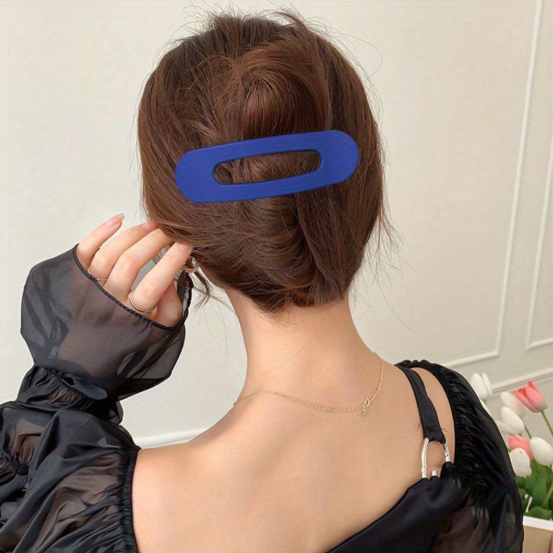 French Hair Clips For Thick Hair Large Side Slide Hair Clips Women Girls