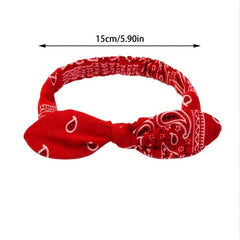 Boho Turban Headband for Women Non Slip Workout Sweatband