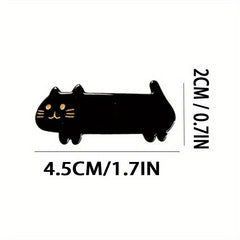 Cat Pattern Hair Clip French Barrette Hair Accessory
