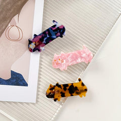 Cat Pattern Hair Clip French Barrette Hair Accessory