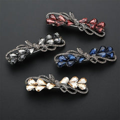 Colorful Crystal Hair Clip Retro Barrette Hairpin Hair Accessories