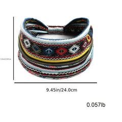 Wide Wicking Headband Sports Hair Hijab Yoga Elastic Exercise Headband