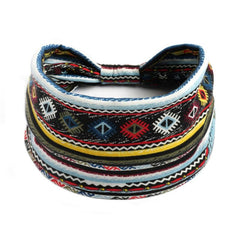 Wide Wicking Headband Sports Hair Hijab Yoga Elastic Exercise Headband