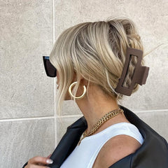 3pcs Plastic Hair Rollers Clips Non-slip Hair Clip for Women
