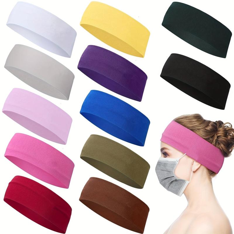 Elastic Headband for Women Girls Sports Running Yoga Workout
