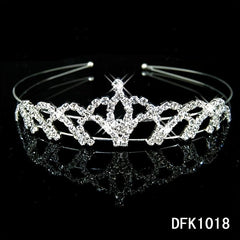 Rhinestone Wedding Headband Bridal Tiara Wedding Headpiece Bride Accessory
