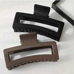 Matte Hair Claw Clip Strong Hold Grip Hair Jaw Clip