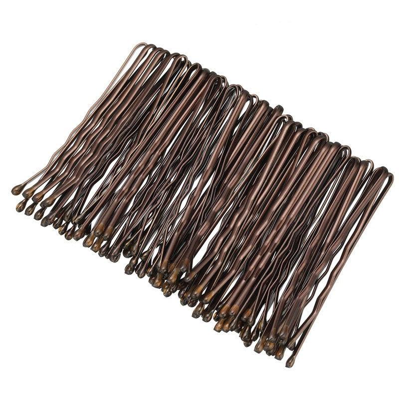 100 Pcs Bobby Pins Hair Pins For Wedding & Party Styling