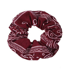 6pcs Paisley Boho Hair Scrunchies for Women Girls