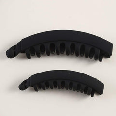 2pcs Banana Hair Clip Non Slip Hair Ponytail Clip Fine Hair Accessories