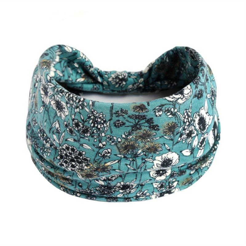Boho Style Wide Knot Headband Sports Yoga Sweatband Hair Accessory