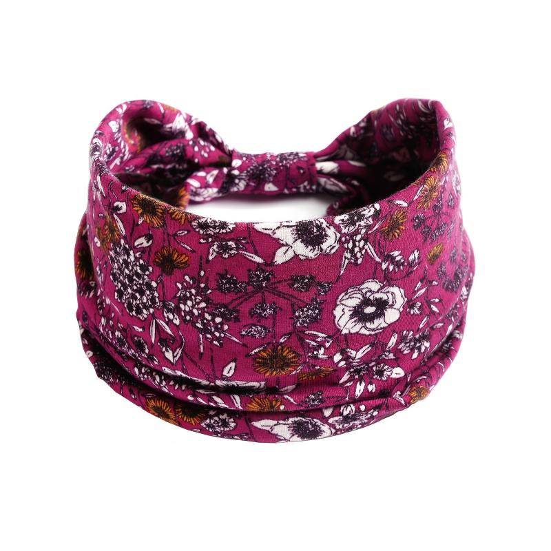 Boho Style Wide Knot Headband Sports Yoga Sweatband Hair Accessory