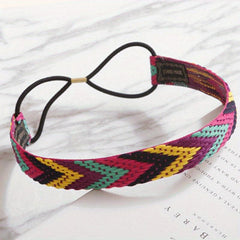 Boho Style Hair Band Headwear Woven Headband