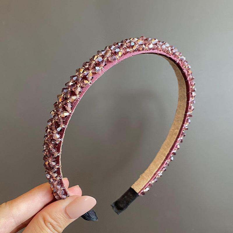 Crystal Beaded Headband Hair Accessories For Women