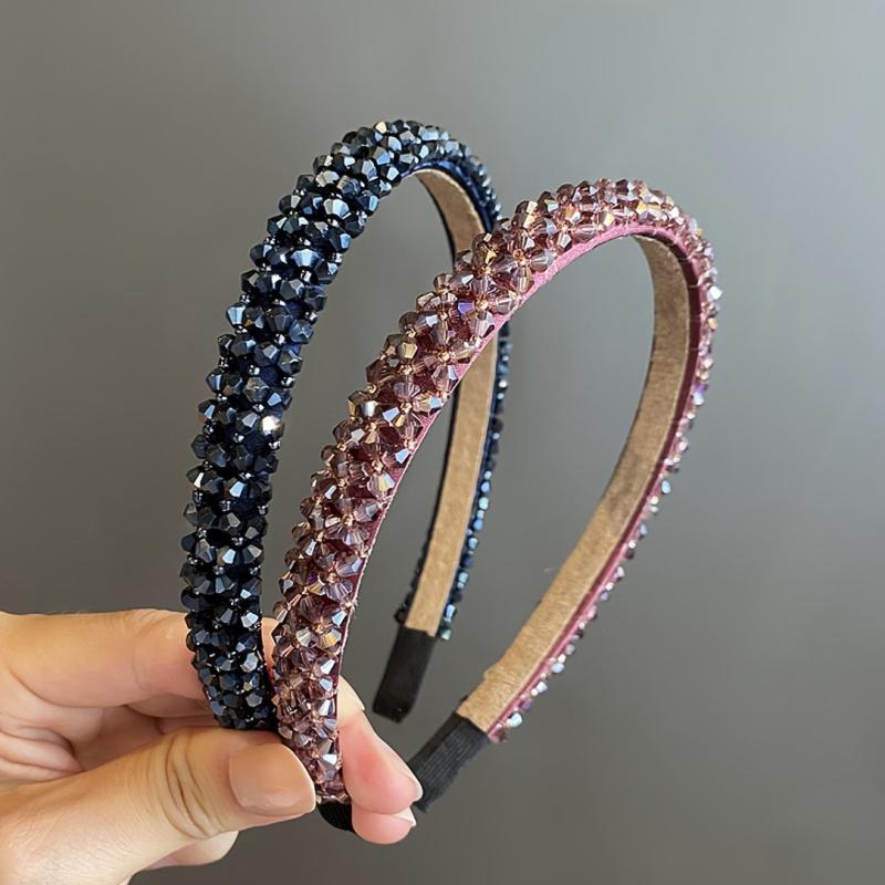 Crystal Beaded Headband Hair Accessories For Women