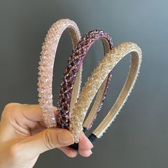 Crystal Beaded Headband Hair Accessories For Women