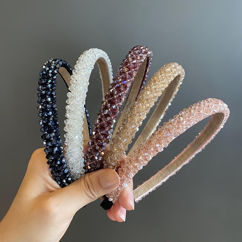 Crystal Beaded Headband Hair Accessories For Women